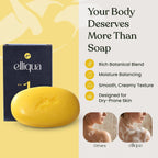 Elliqua No.1 Vitamin E Revitalising Body Bar - 3-in-1 Formula, 1 Pack